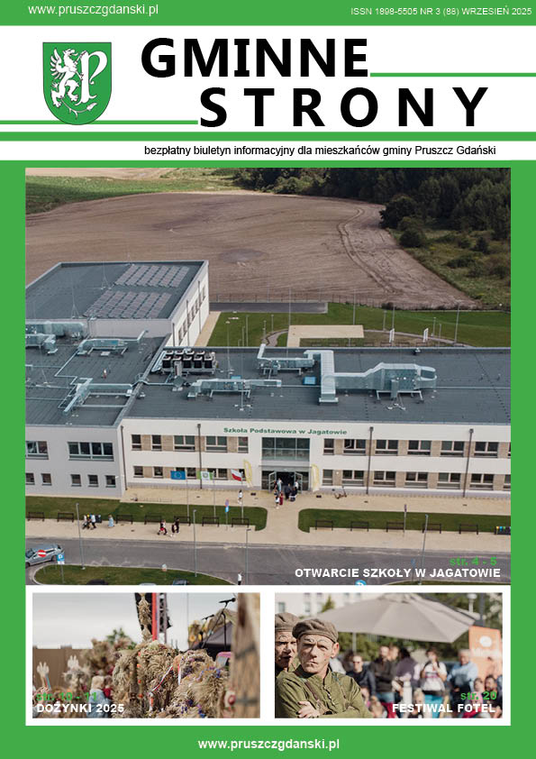 Okładka Gminne strony wydanie wrzesień 